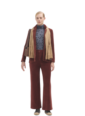 Stretch Corduroy Pants in Brown 345 from Nice Things