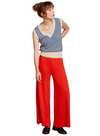 Boxy V-Neck Top Tide in Bluing from King Louie
