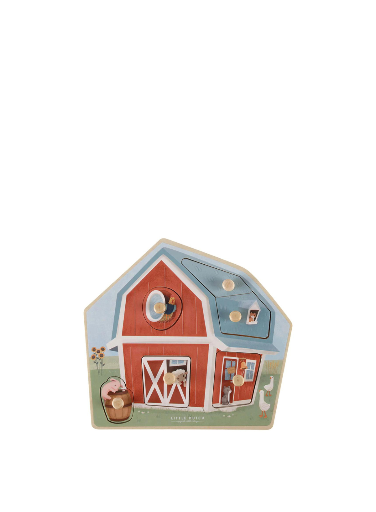 Little Farm Wooden Puzzle from Little Dutch