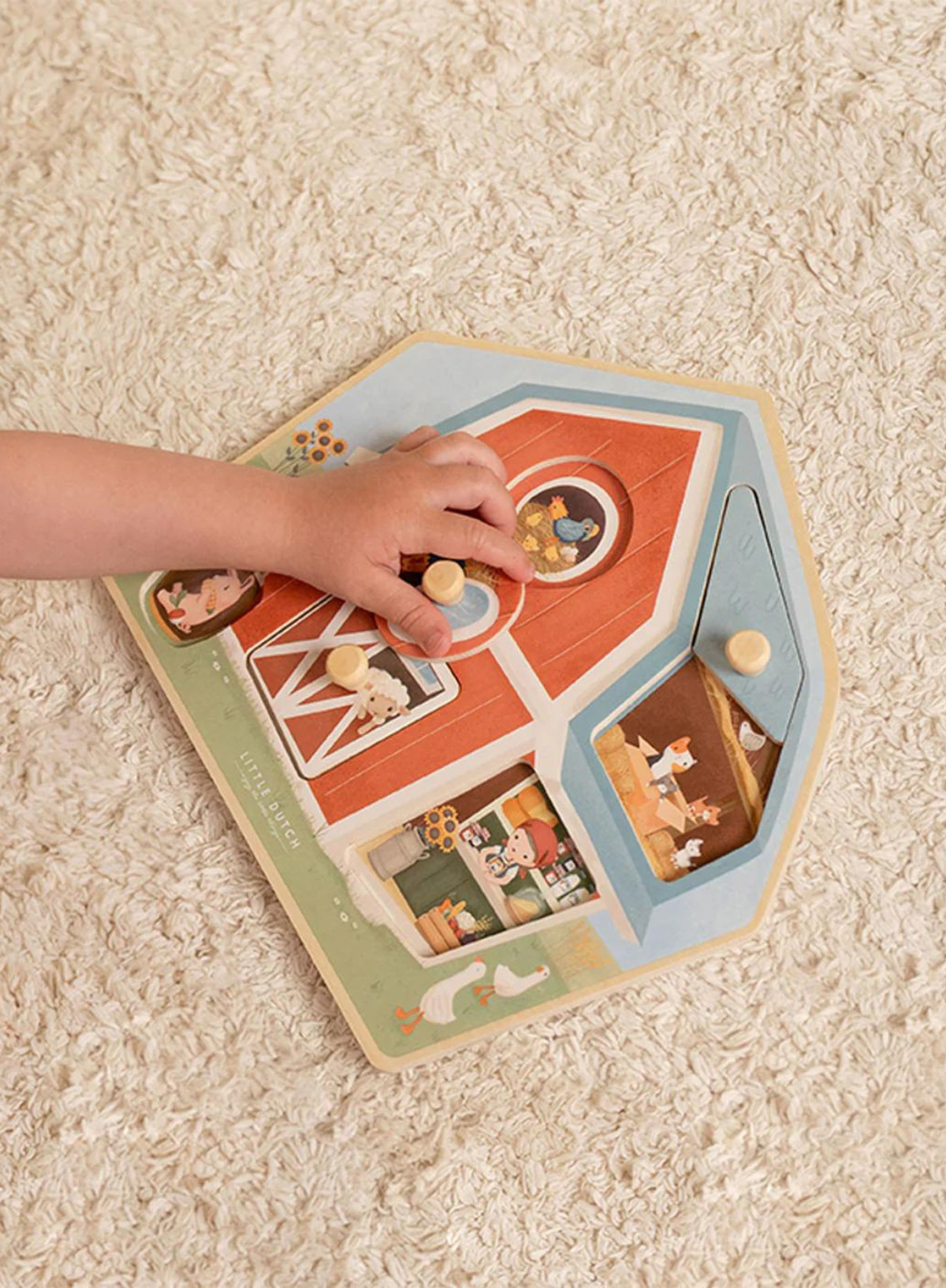 Little Farm Wooden Puzzle from Little Dutch