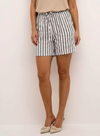 Summer Shorts in Feather Gray Stripes from Kaffe