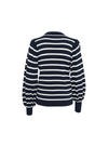Lizzy Stripe Knit Pullover in Midnight Marine from Kaffe