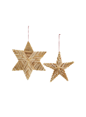 Large Straw Star from Madam Stoltz