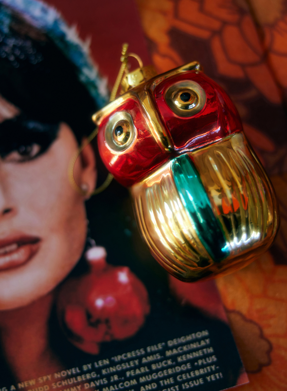 Christmas Ornament Axel Owl from HK Living