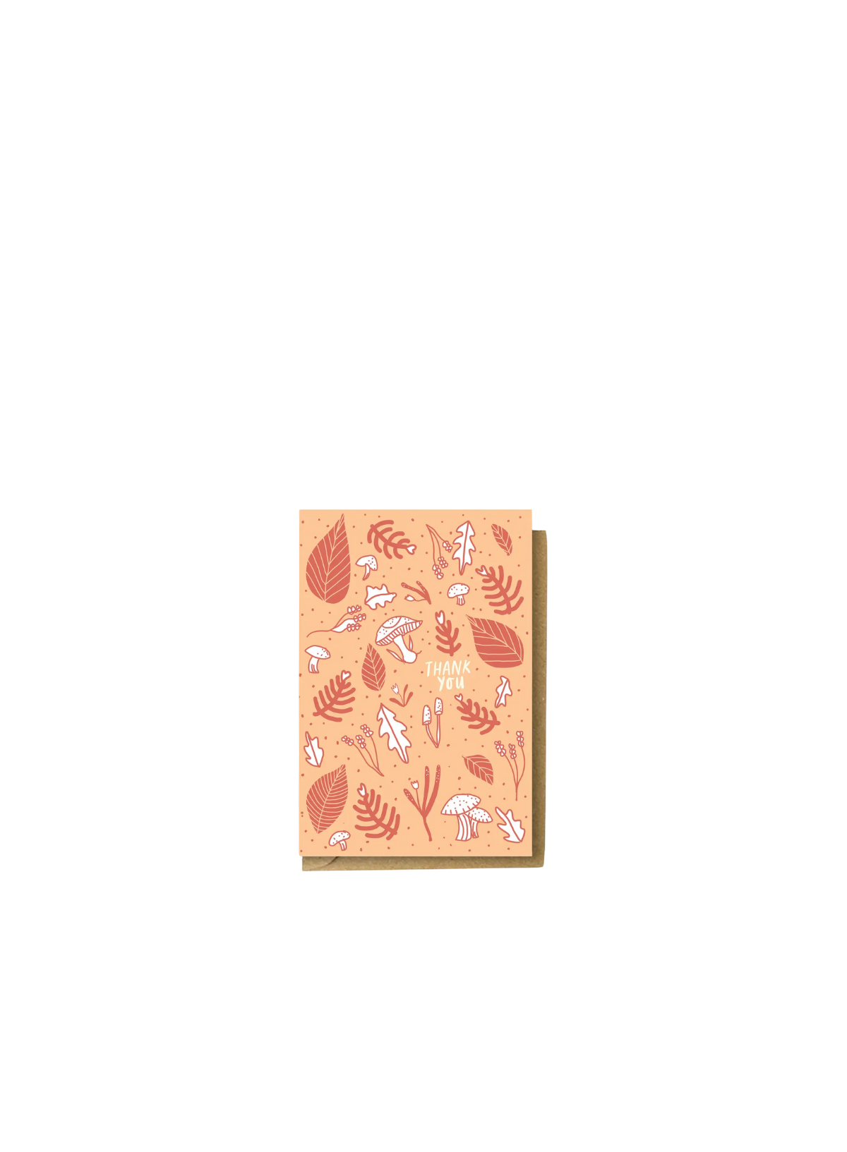 Thank You Woodland Card from Charis Raine Illustration