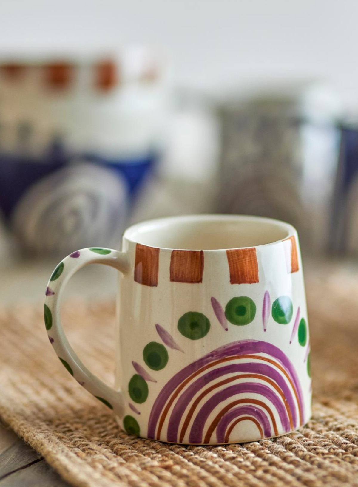 Shama Green Cup from Bloomingville