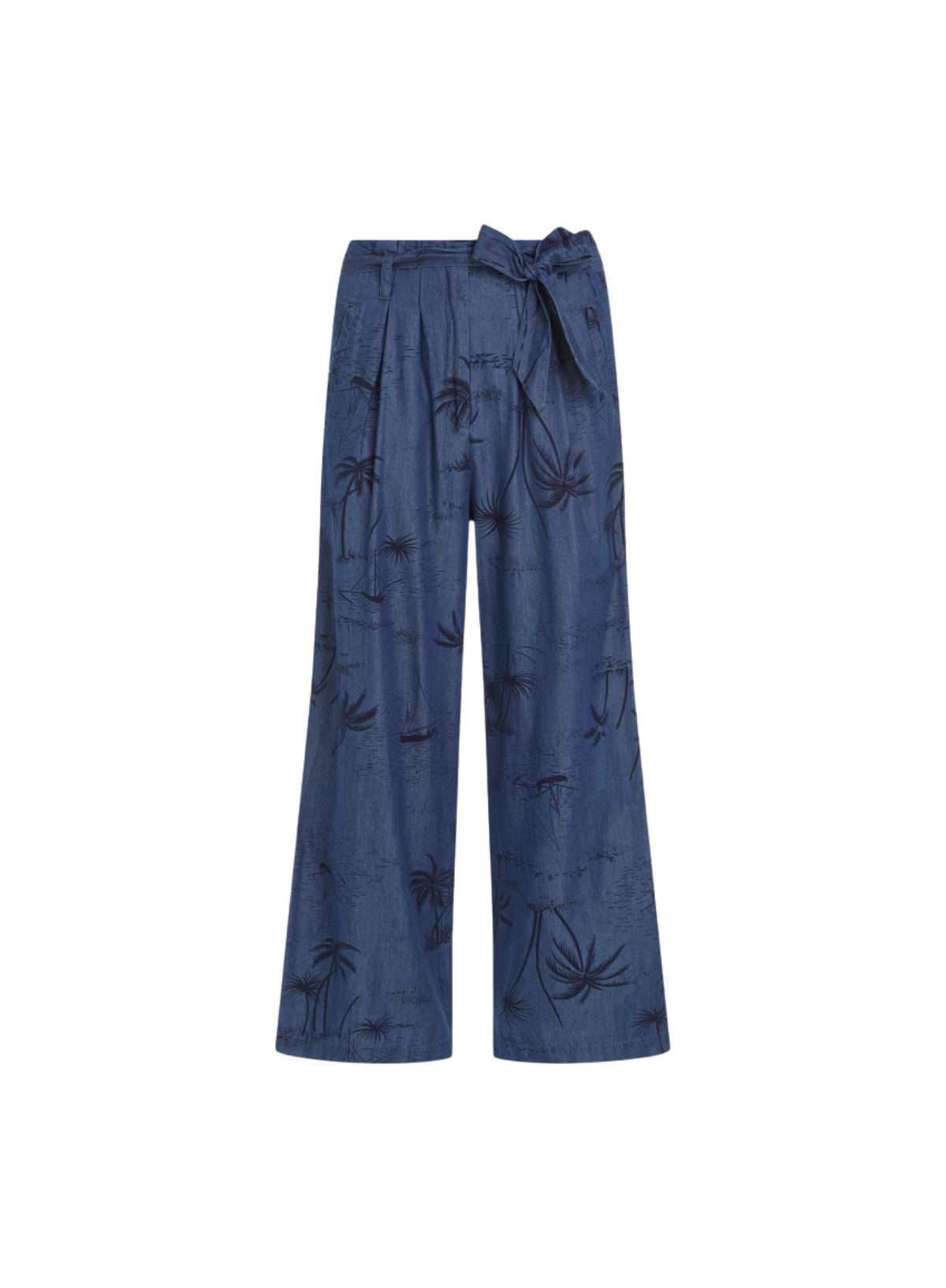 Neva Cropped Pants Daytrip in Denim Blue from King Louie