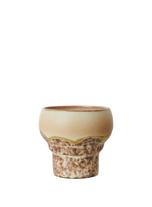 70's Ceramics Lungo Mug in Shell from HK Living