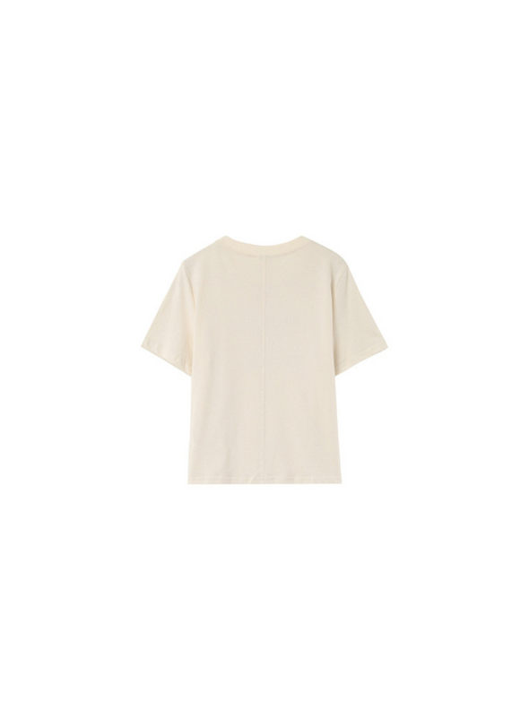 Nobuto T-Shirt in Beige from Grace & Mila