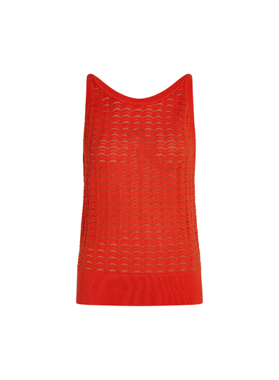 Hazel Top Onde in Spicy Orange from King Louie