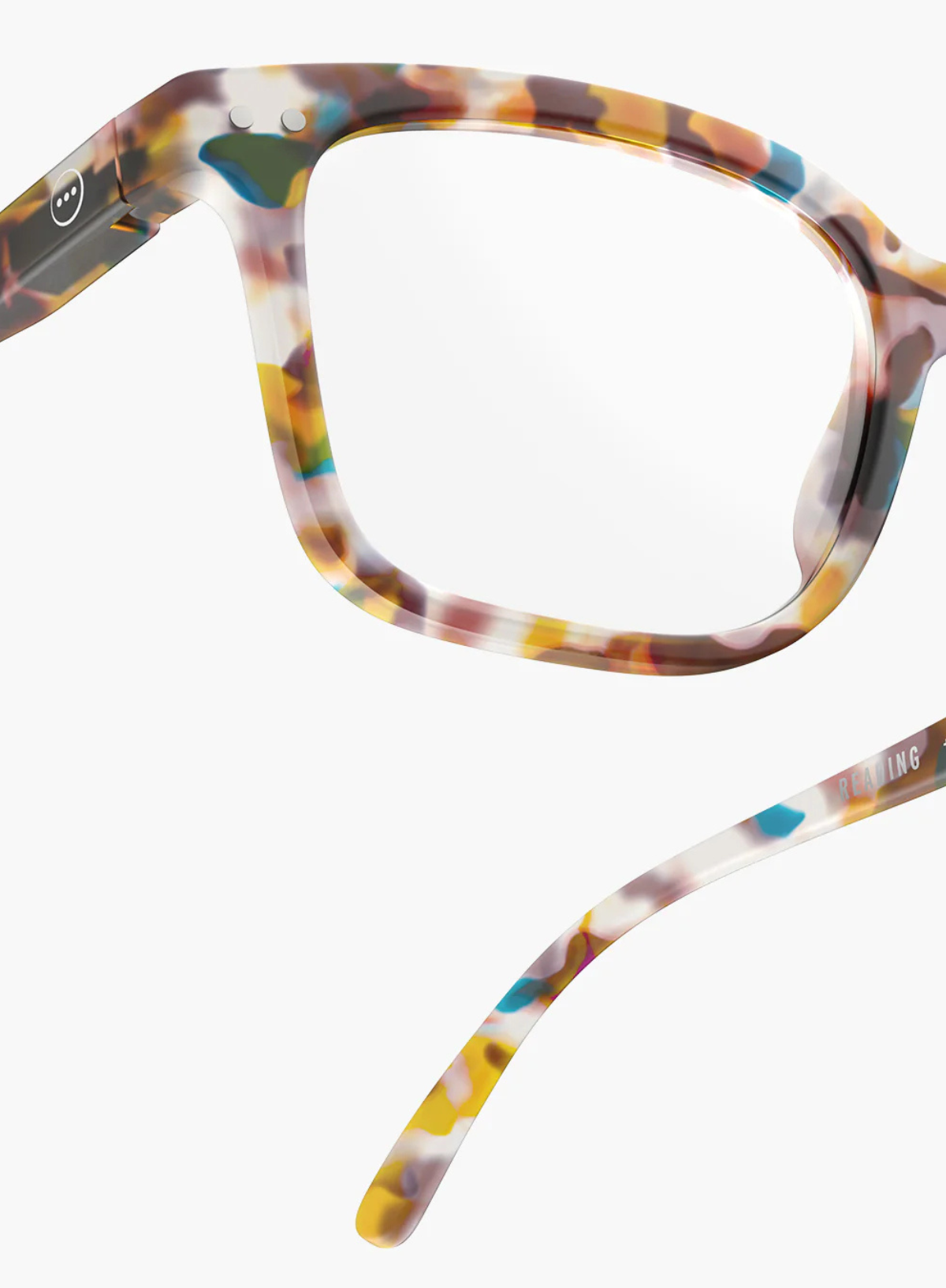 #L Reading Glasses in Blue Tortoise from Izipizi