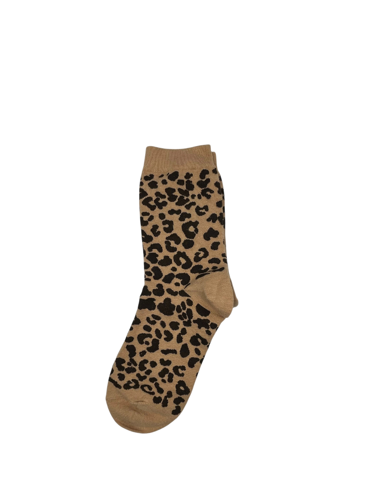 Leopard Single Socks in Sand from Sixton