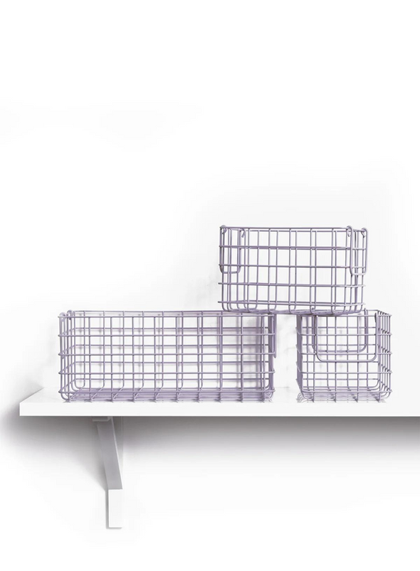 Wire Small Locker Basket from Mustard