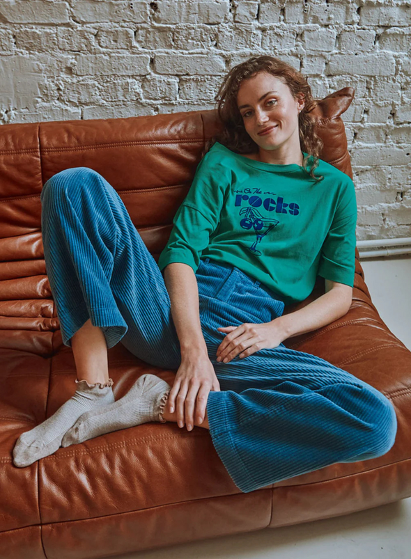 T- Shirt Rock in Green from Emile & Ida