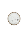 Stoneware Cake Plate Brown/Whitefrom Madam Stoltz
