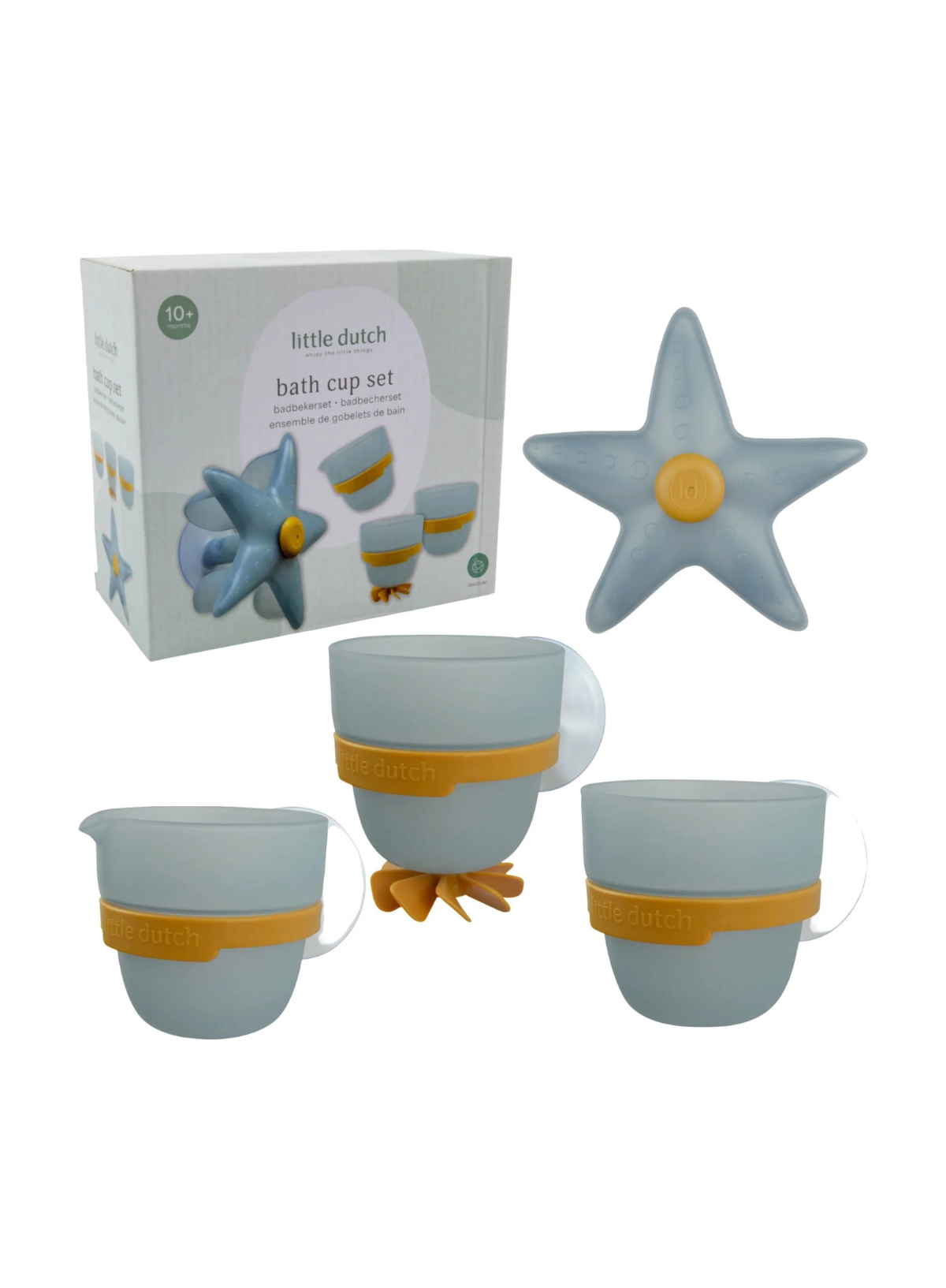 Little Dutch Bath Play Cups Starfish