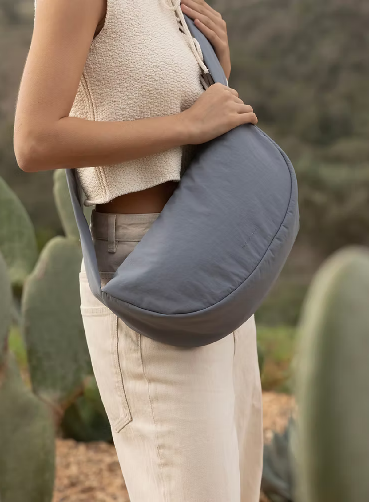 Namika Cross Body Bag in Cloud from Monk & Anna