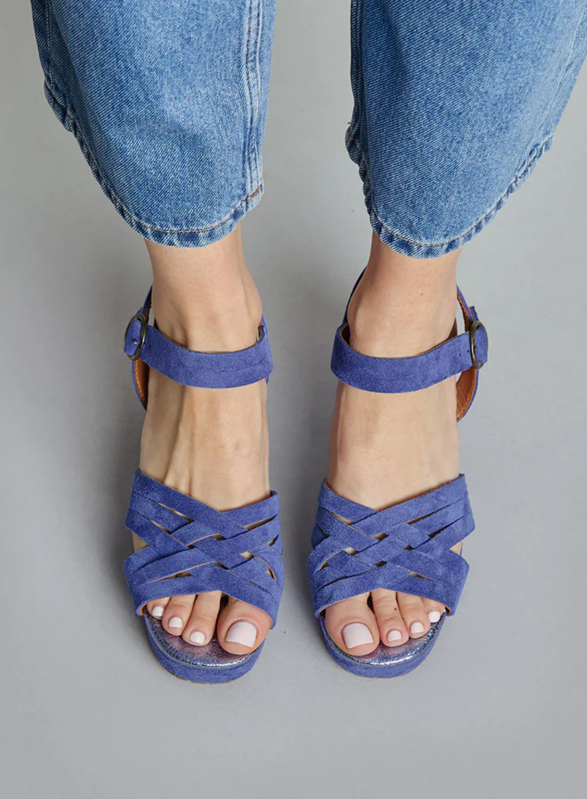 Carlota Heels in Indigo from Esska