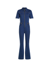 Flare Jumpsuit Sloane Denim in Indigo Blue from King Louie