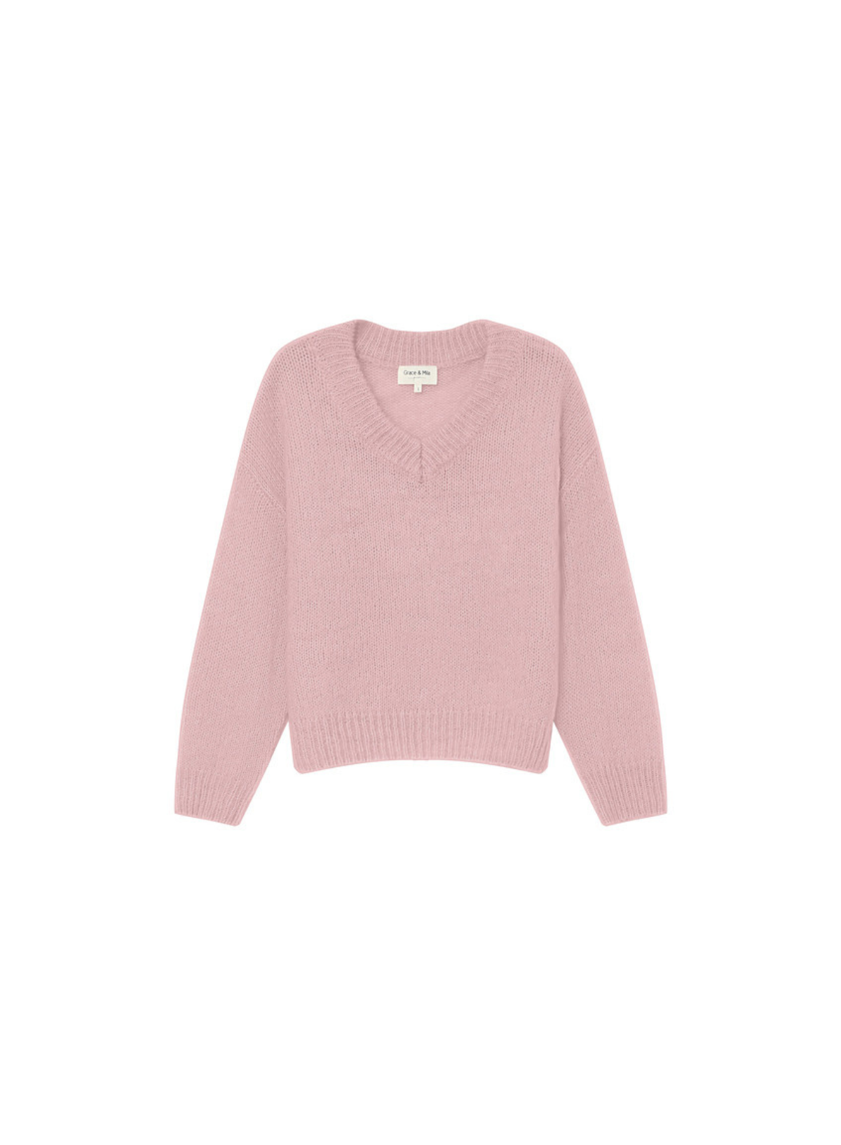 Sabado Knit Jumper in Cristal Rose from Grace & Mila