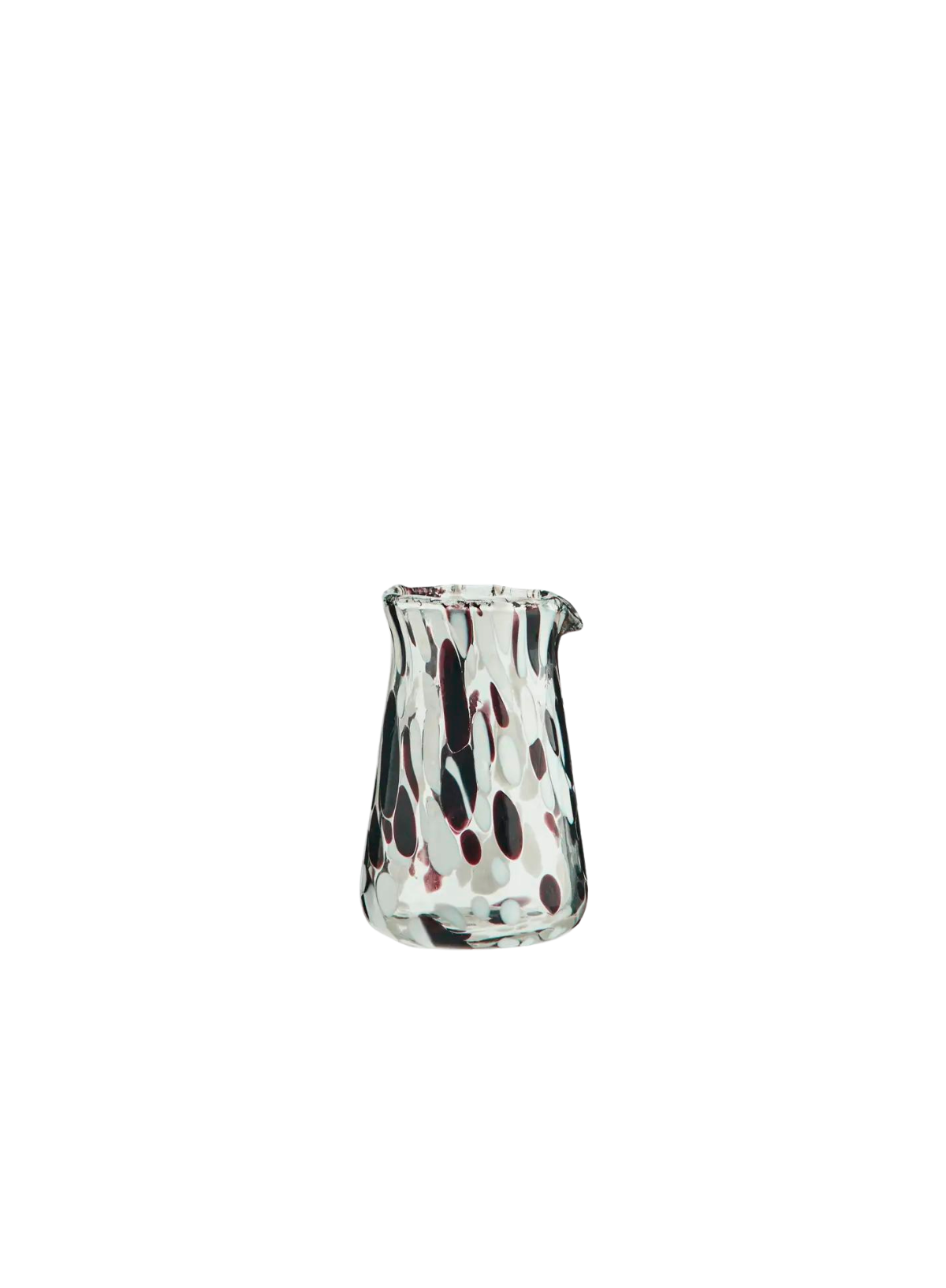 Brown Multi Glass Milk Jug from Madam Stoltz