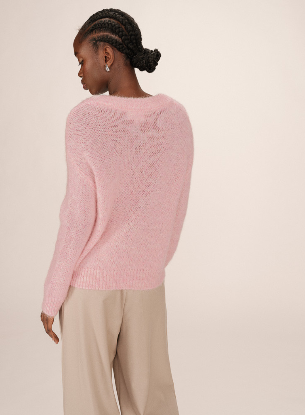 Sabado Knit Jumper in Cristal Rose from Grace & Mila