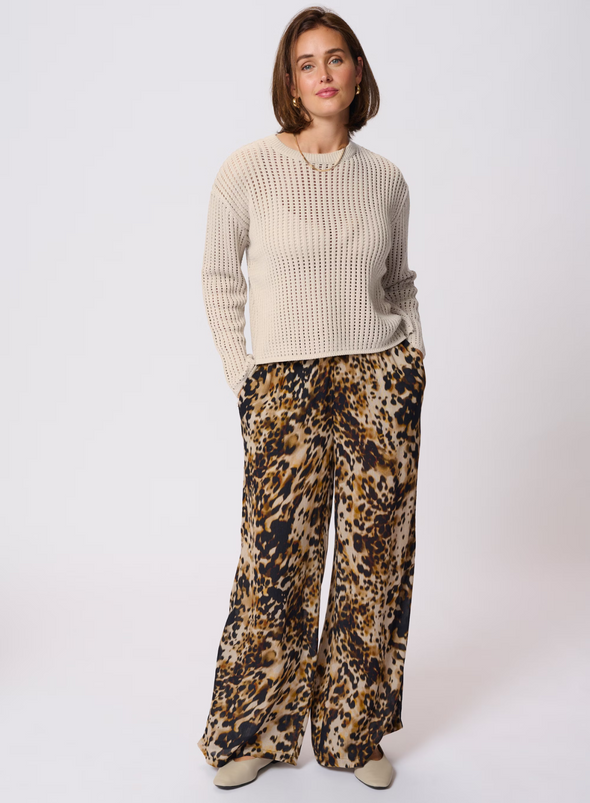 Solar Pullover in Feather Gray from Kaffe