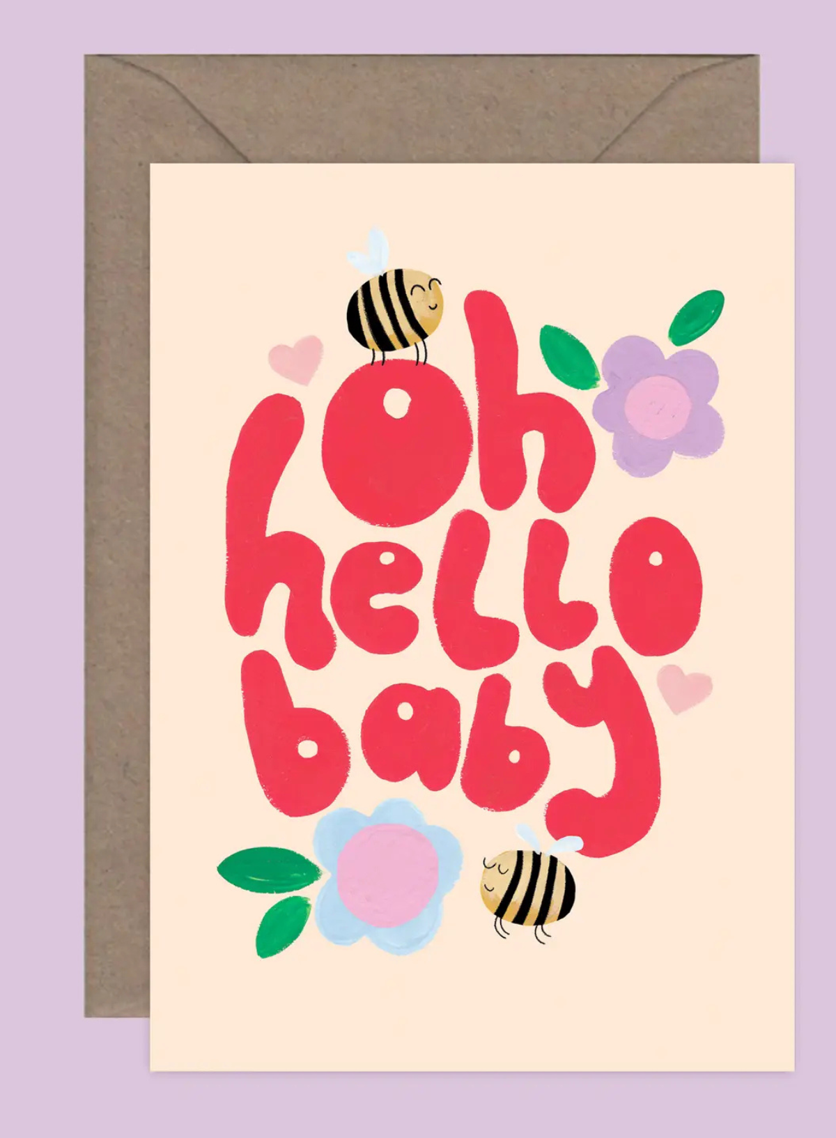 Oh Hello Baby Card from Callie Stay Cool
