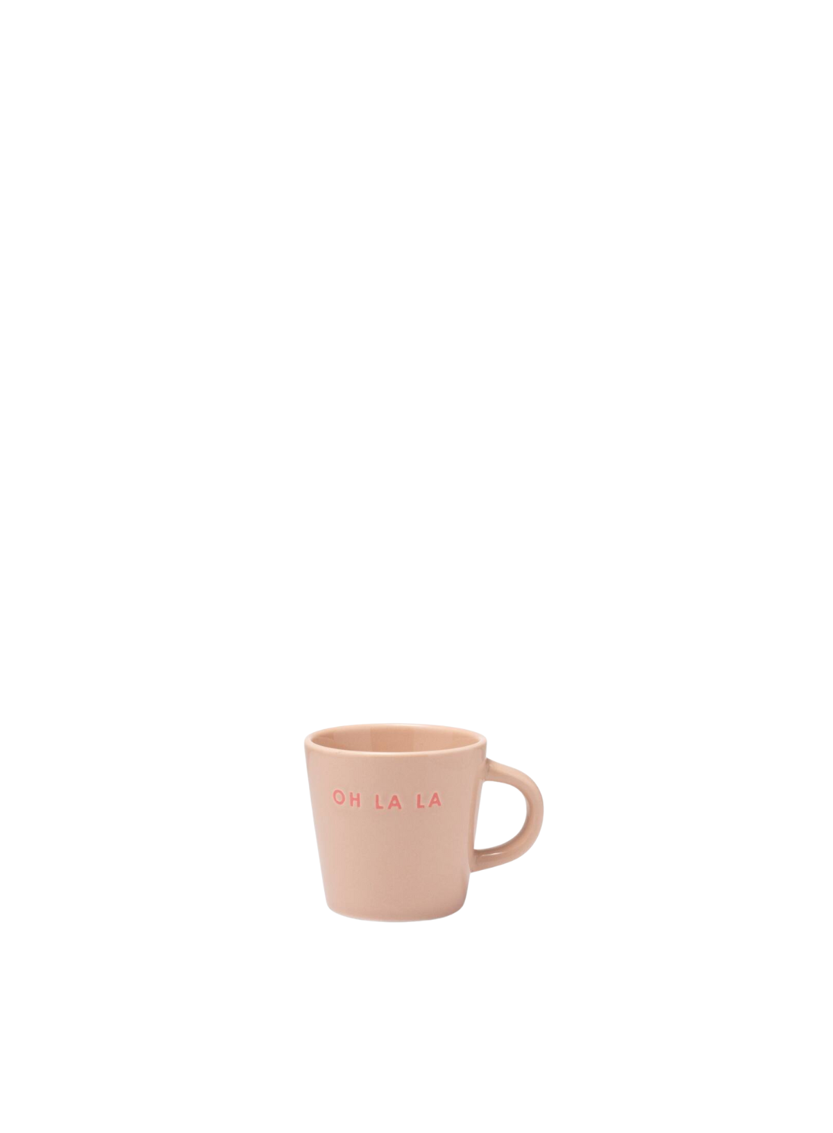 Ceramic Espresso Cup Oh La La Beige from Vondels