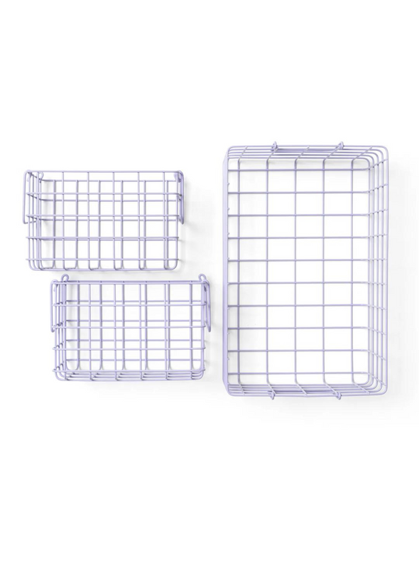 Wire Small Locker Basket from Mustard