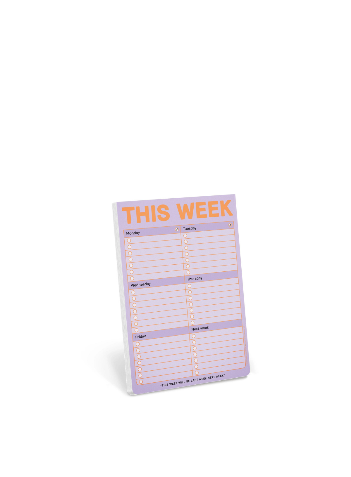 Knock Knock This Week Pad