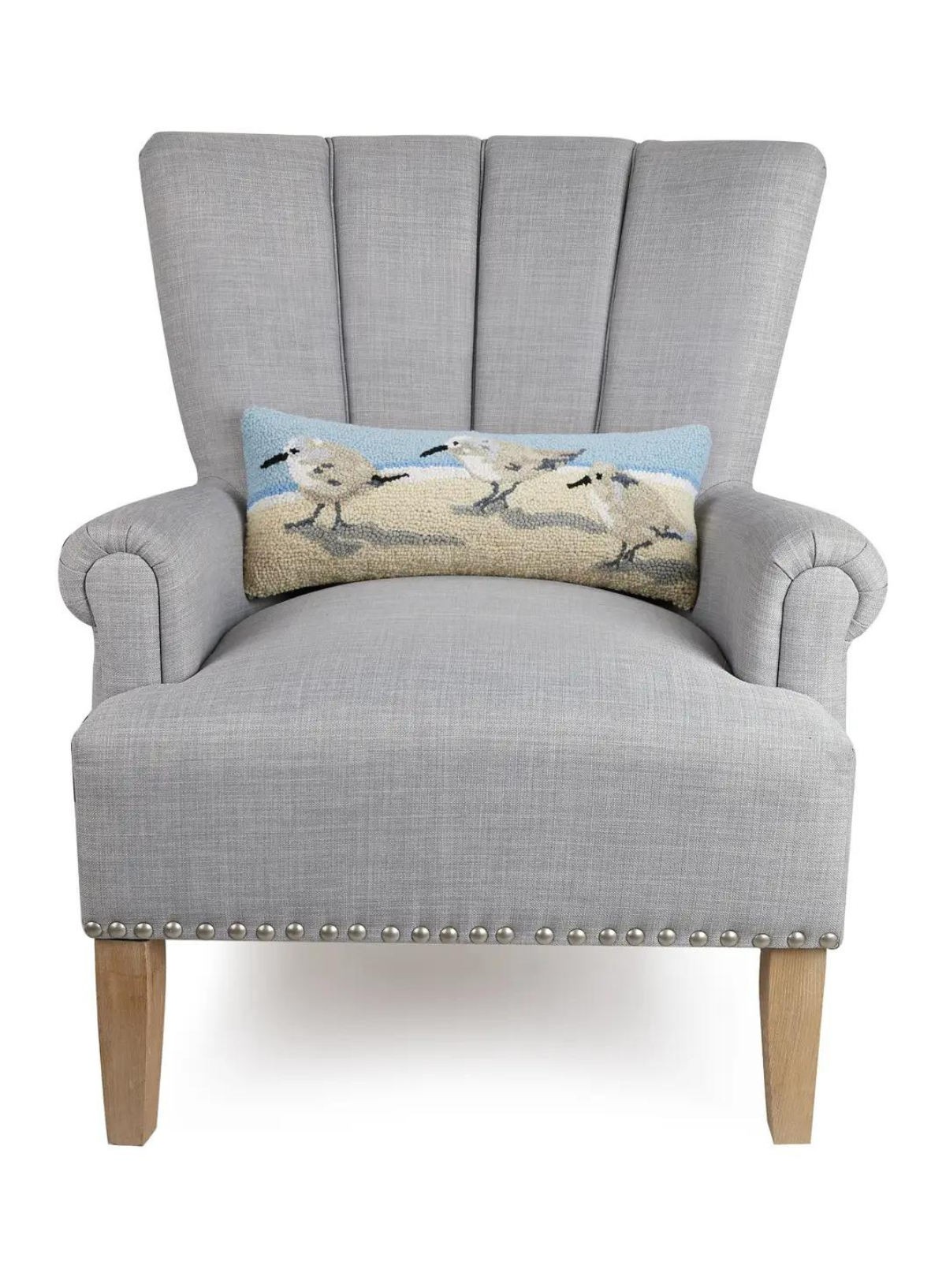 Sandpipers Hook Cushion from Peking Handicraft