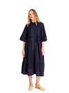 Koko Broderie Dress in Navy from Bonté