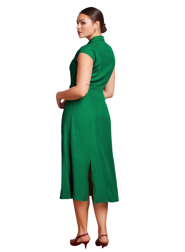 Violante Dress Saxon in Ultra Green from King Louie
