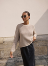 Solar Pullover in Feather Gray from Kaffe