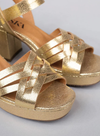 Carlota Heels in Gold from Esska