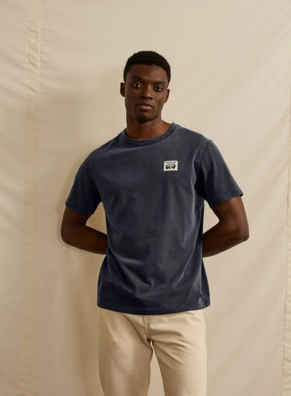 Lugny Forest Night T-Shirt in Grey from Faguo