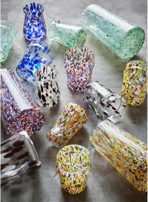 Multi Colour Glass Jug from Madam Stoltz