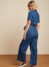 Gracie Jumpsuit Chambray in Denim Blue from King Louie