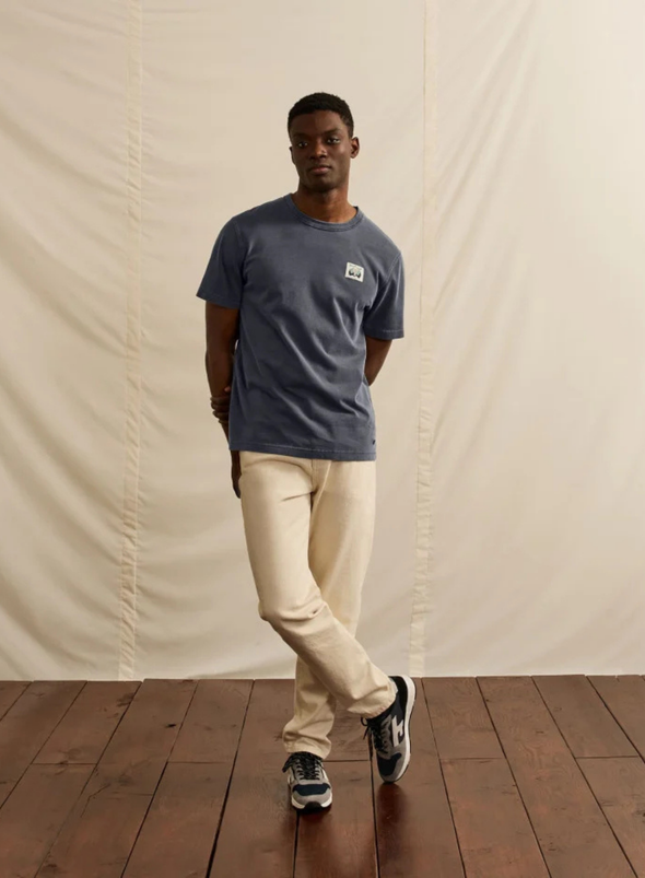 Lugny Forest Night T-Shirt in Grey from Faguo