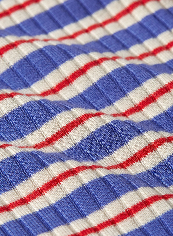 Lili Tee Surf Stripe in Baja Blue from King Louie