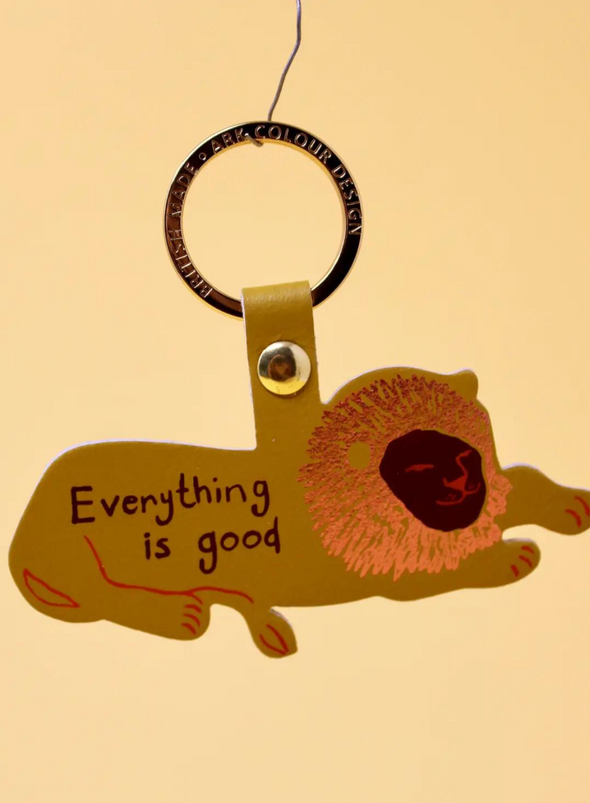 It's All Good Lion Key Fob From Ark