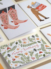 You Go Girl! Cowboy Boots Card from Jade Fisher