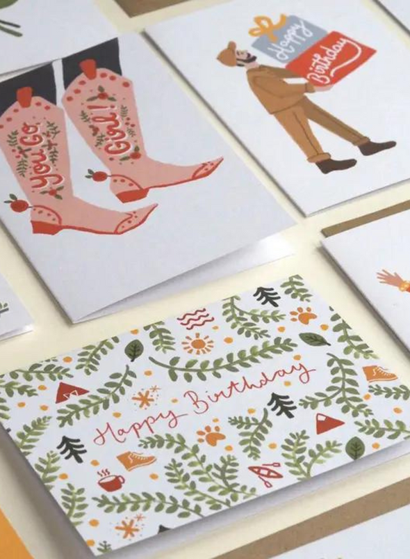 You Go Girl! Cowboy Boots Card from Jade Fisher