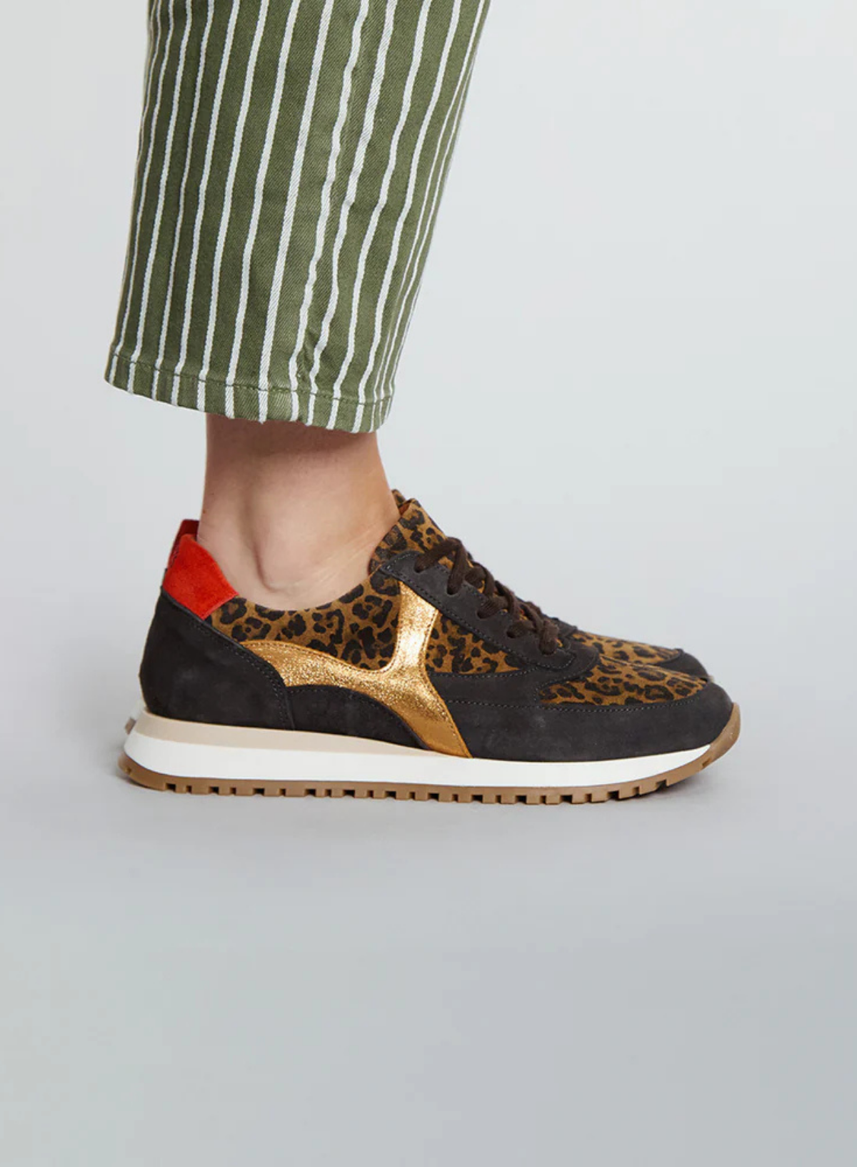 Cinda Trainers in Animal Print from Esska