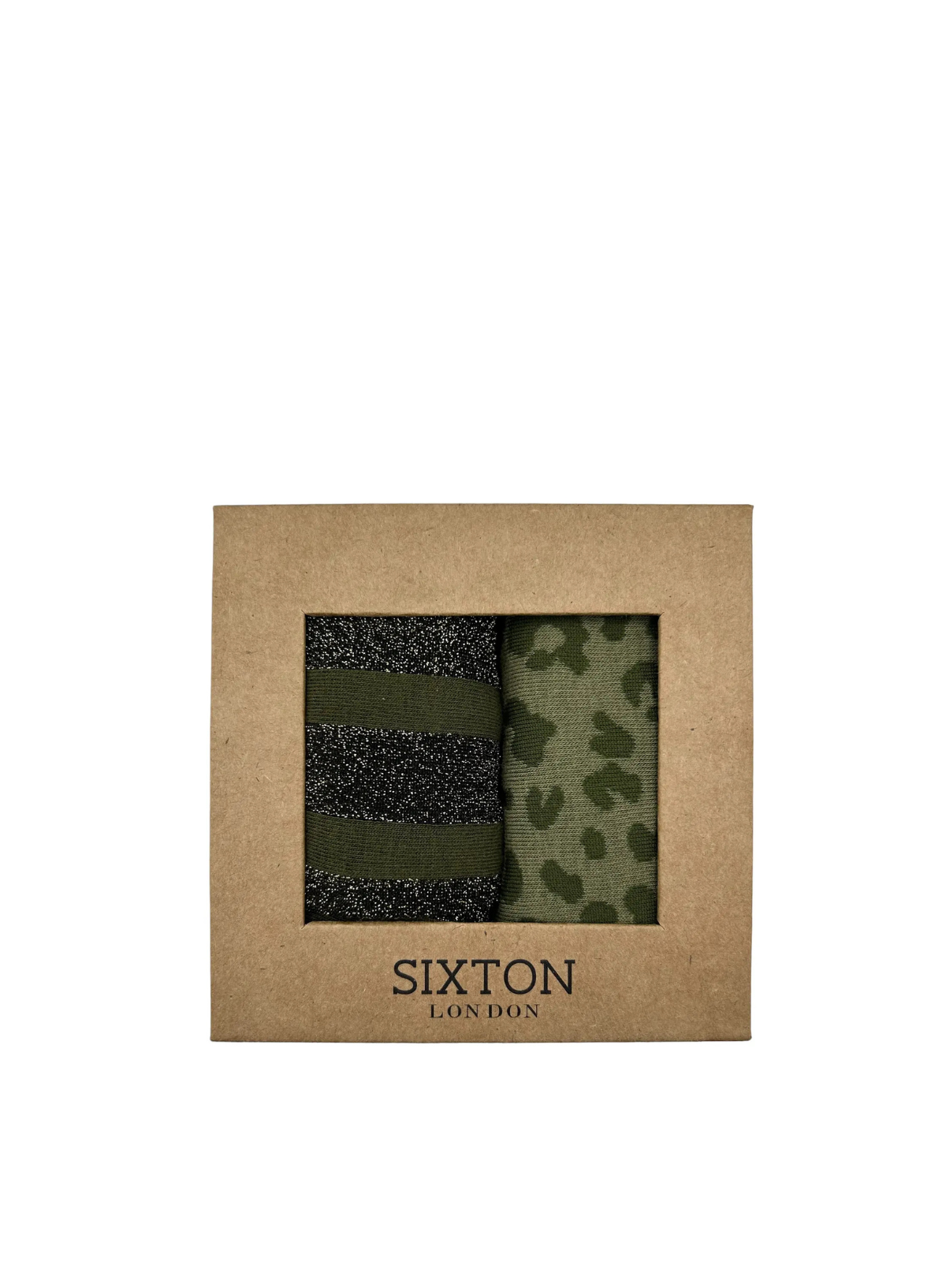 Ivy Leopard & Berlin Sock Box from Sixton