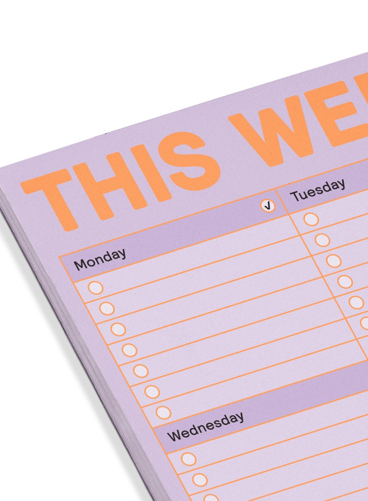 Knock Knock This Week Pad