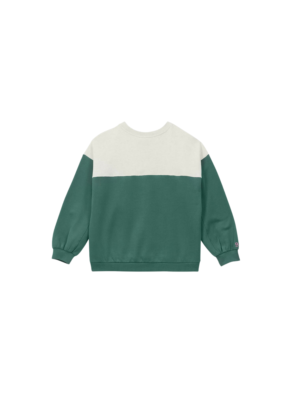 a.p Bicolour Sweat in Green
