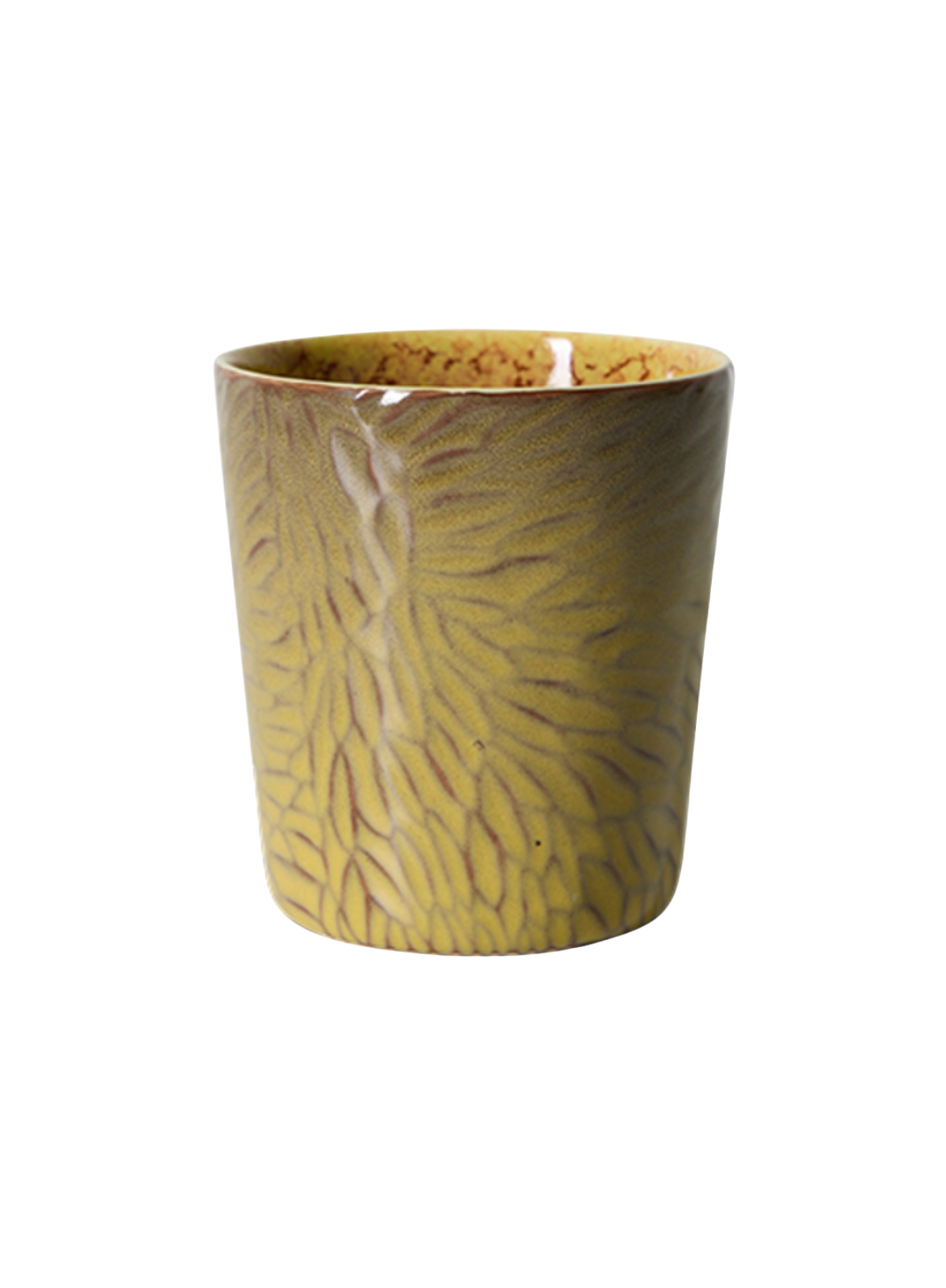 HK Living Van Gough Coffee Mug in Sunflowers Yellow