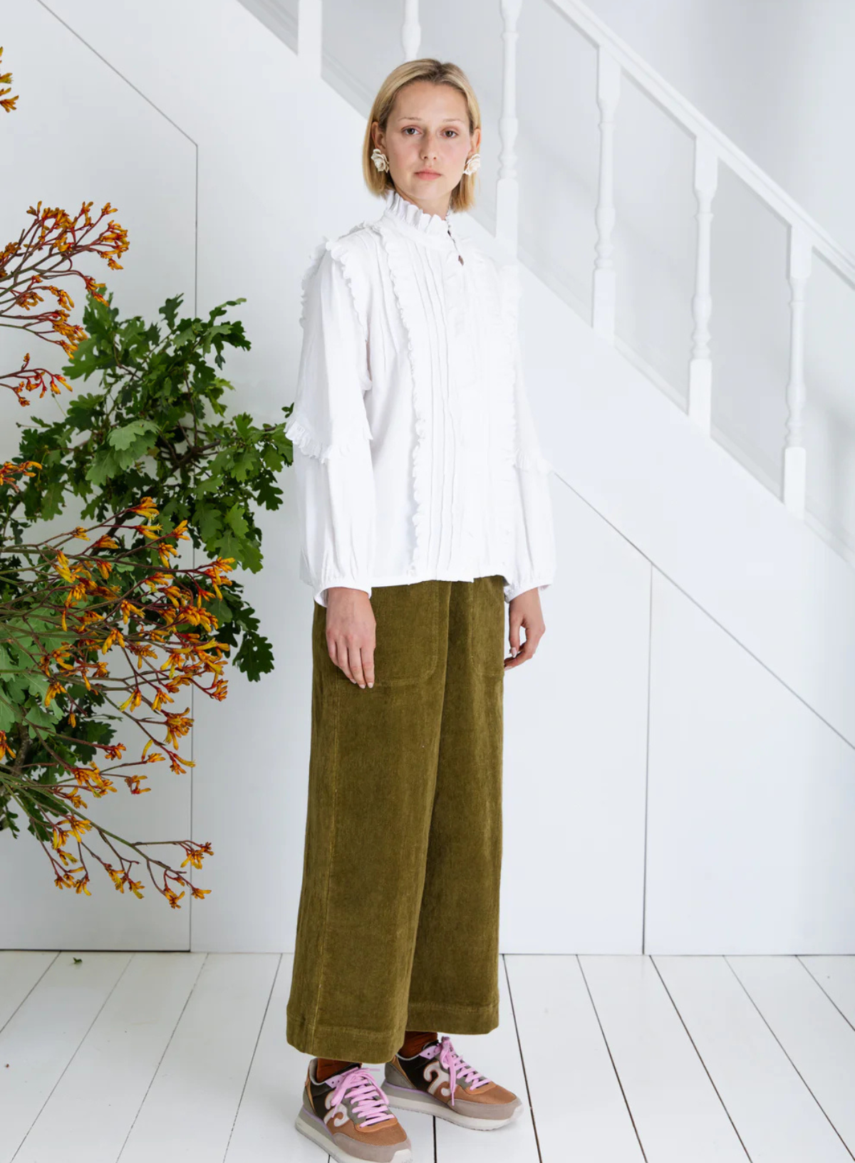 Delice Shirt in Winter White from Bonté